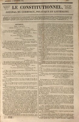 Le constitutionnel Mittwoch 15. September 1824