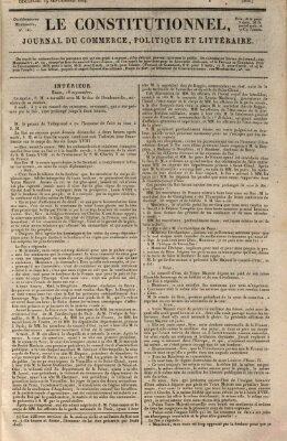 Le constitutionnel Sonntag 19. September 1824