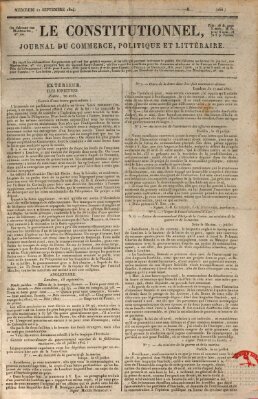 Le constitutionnel Mittwoch 22. September 1824