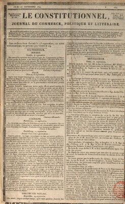 Le constitutionnel Donnerstag 23. September 1824