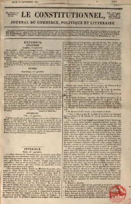 Le constitutionnel Mittwoch 29. September 1824