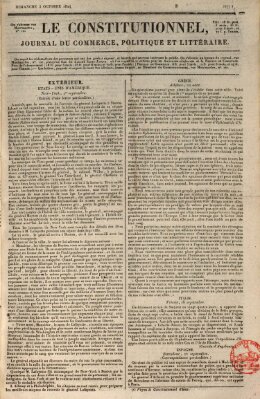 Le constitutionnel Sonntag 3. Oktober 1824