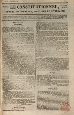 Le constitutionnel Montag 4. Oktober 1824