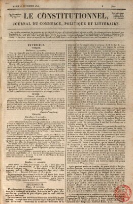 Le constitutionnel Dienstag 16. November 1824