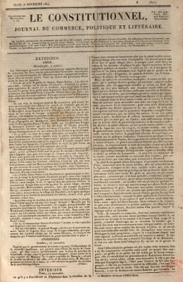 Le constitutionnel Donnerstag 18. November 1824