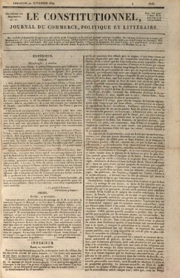 Le constitutionnel Sonntag 21. November 1824