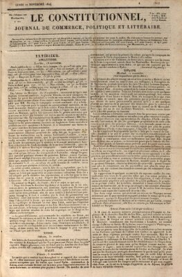 Le constitutionnel Montag 22. November 1824