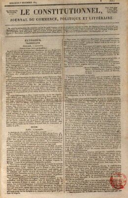 Le constitutionnel Mittwoch 8. Dezember 1824