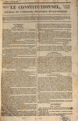 Le constitutionnel Samstag 1. Januar 1825