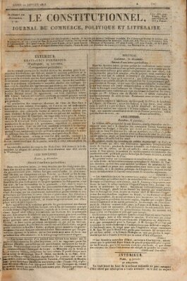 Le constitutionnel Montag 10. Januar 1825