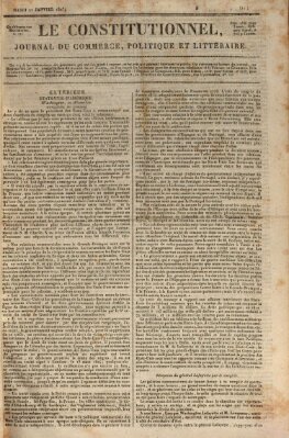 Le constitutionnel Dienstag 11. Januar 1825