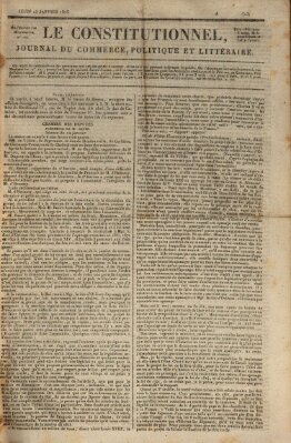 Le constitutionnel Donnerstag 13. Januar 1825