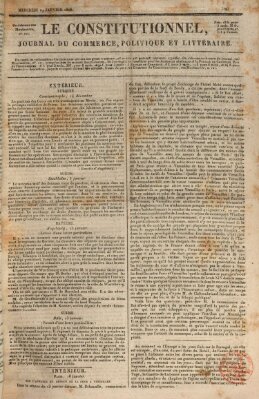 Le constitutionnel Mittwoch 19. Januar 1825