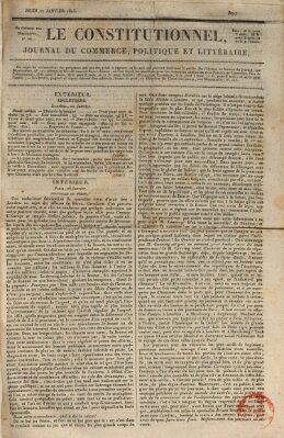 Le constitutionnel Donnerstag 27. Januar 1825