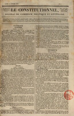 Le constitutionnel Montag 31. Januar 1825