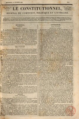 Le constitutionnel Mittwoch 16. Februar 1825