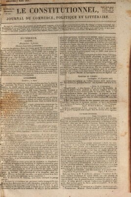 Le constitutionnel Sonntag 6. März 1825