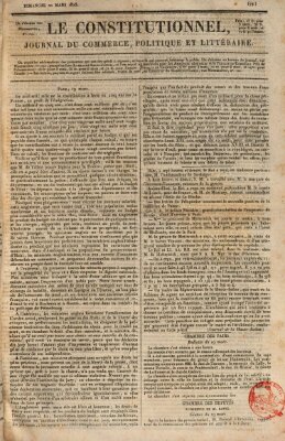 Le constitutionnel Sonntag 20. März 1825