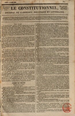 Le constitutionnel Donnerstag 24. März 1825