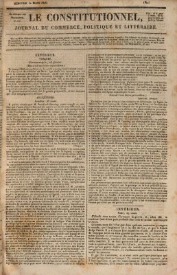 Le constitutionnel Mittwoch 30. März 1825