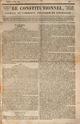 Le constitutionnel Samstag 2. April 1825