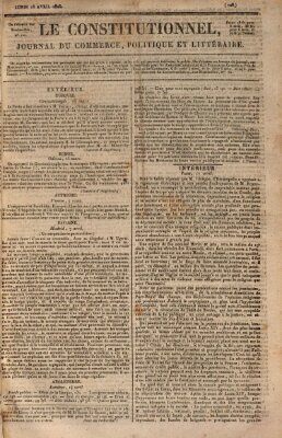 Le constitutionnel Montag 18. April 1825