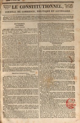 Le constitutionnel Samstag 23. April 1825