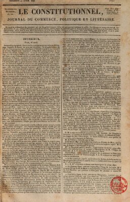 Le constitutionnel Mittwoch 27. April 1825