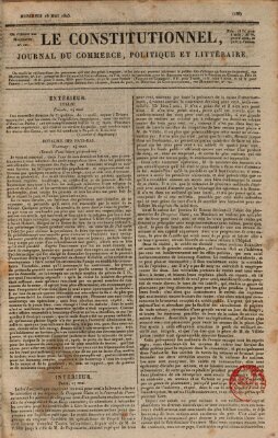 Le constitutionnel Mittwoch 18. Mai 1825