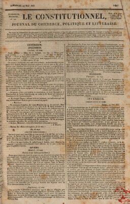 Le constitutionnel Sonntag 29. Mai 1825