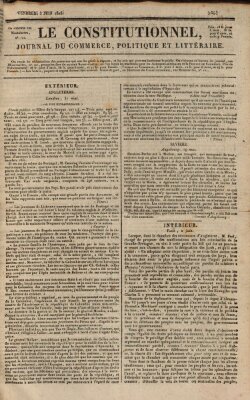 Le constitutionnel Freitag 3. Juni 1825