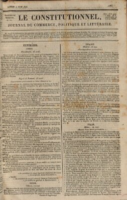 Le constitutionnel Samstag 4. Juni 1825