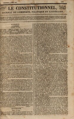 Le constitutionnel Freitag 24. Juni 1825