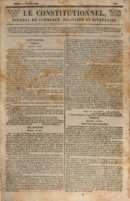 Le constitutionnel Dienstag 12. Juli 1825