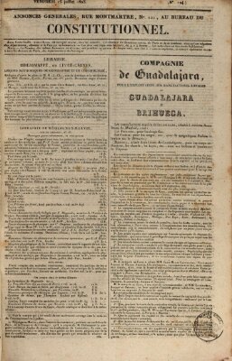 Le constitutionnel Freitag 15. Juli 1825