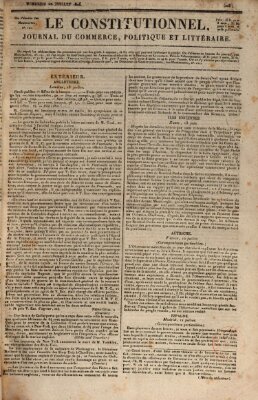 Le constitutionnel Freitag 22. Juli 1825