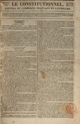 Le constitutionnel Sonntag 24. Juli 1825