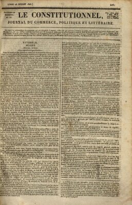 Le constitutionnel Montag 25. Juli 1825