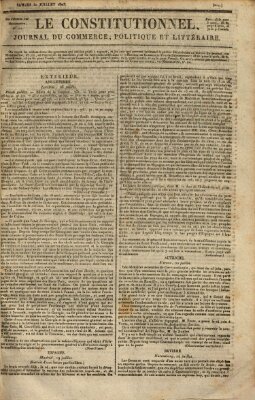 Le constitutionnel Samstag 30. Juli 1825