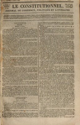 Le constitutionnel Montag 1. August 1825