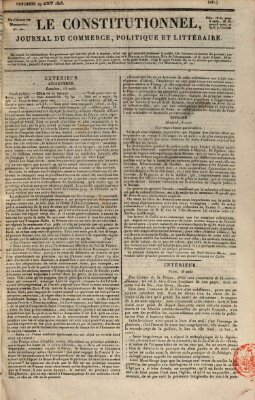 Le constitutionnel Freitag 19. August 1825