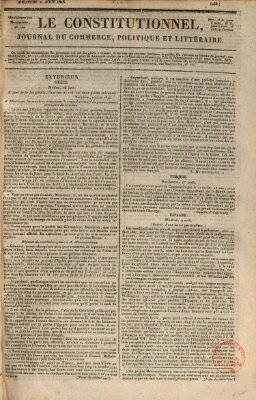 Le constitutionnel Sonntag 21. August 1825