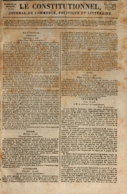 Le constitutionnel Mittwoch 24. August 1825