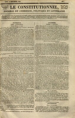 Le constitutionnel Donnerstag 15. September 1825