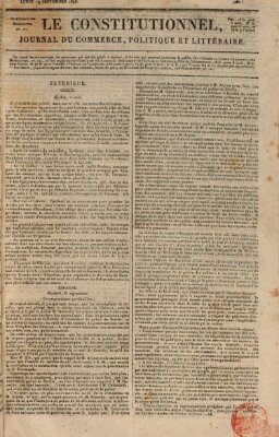 Le constitutionnel Montag 19. September 1825