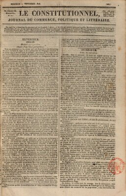 Le constitutionnel Mittwoch 21. September 1825