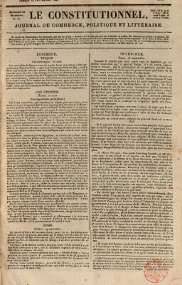 Le constitutionnel Samstag 24. September 1825