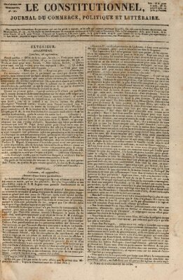 Le constitutionnel Freitag 30. September 1825