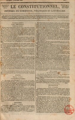 Le constitutionnel Freitag 14. Oktober 1825