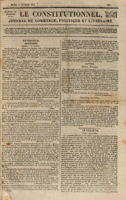 Le constitutionnel Dienstag 25. Oktober 1825